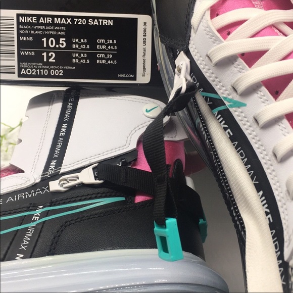 Nike Air Max 720 SATRN Black/hyper/jade-white - Picture 6 of 8